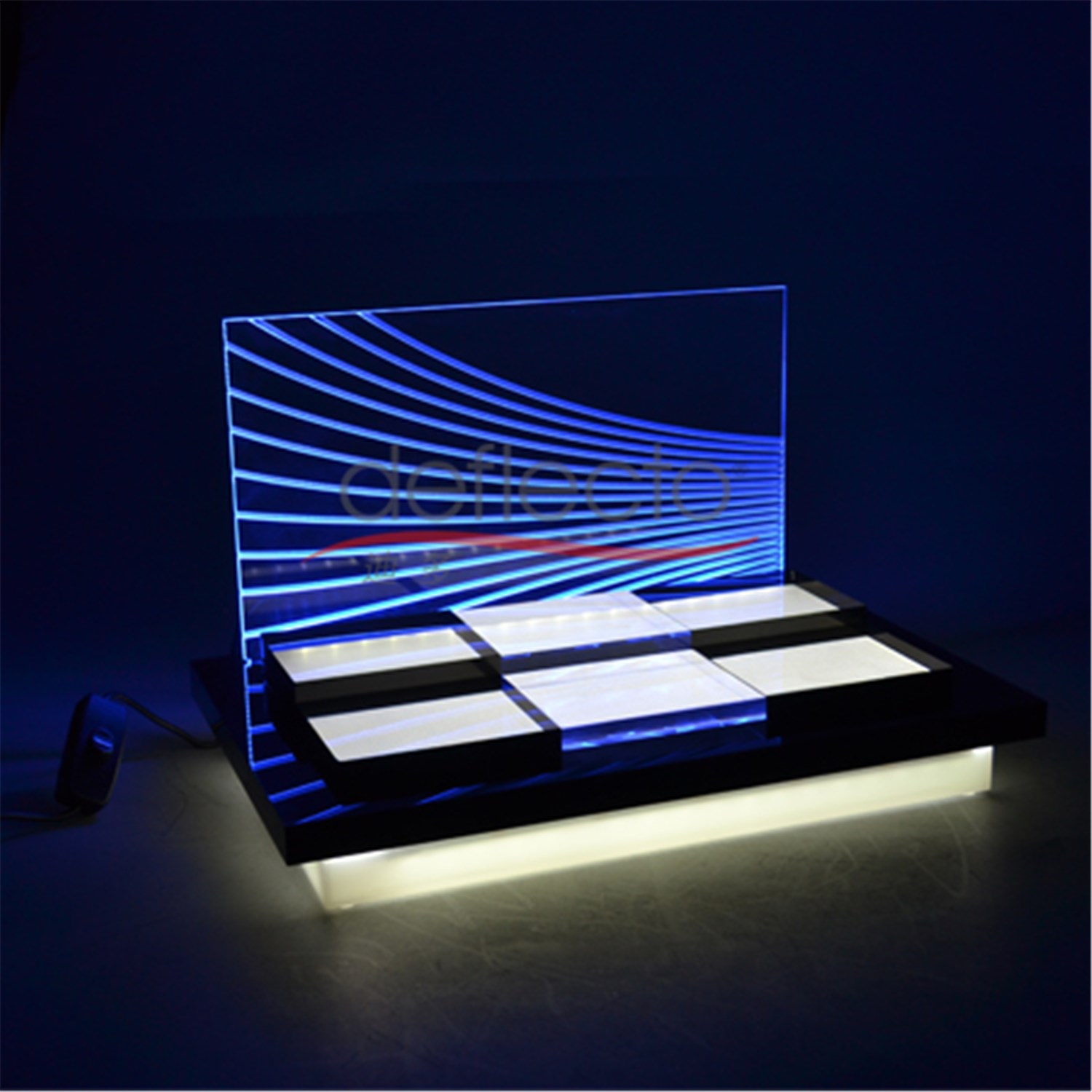 Cosmetics Display Stand with LED