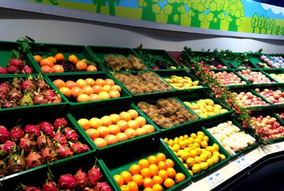 水果店与生鲜超市生鲜区的灯光设计