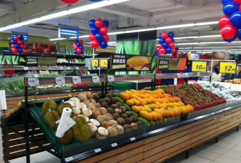 和新零售展一起來了解生鮮超市貨架如何擺放