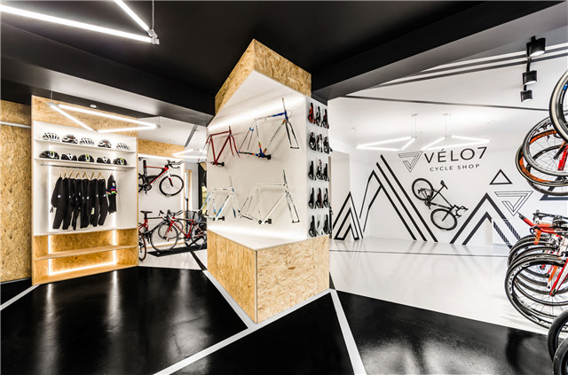 bike shop retail design